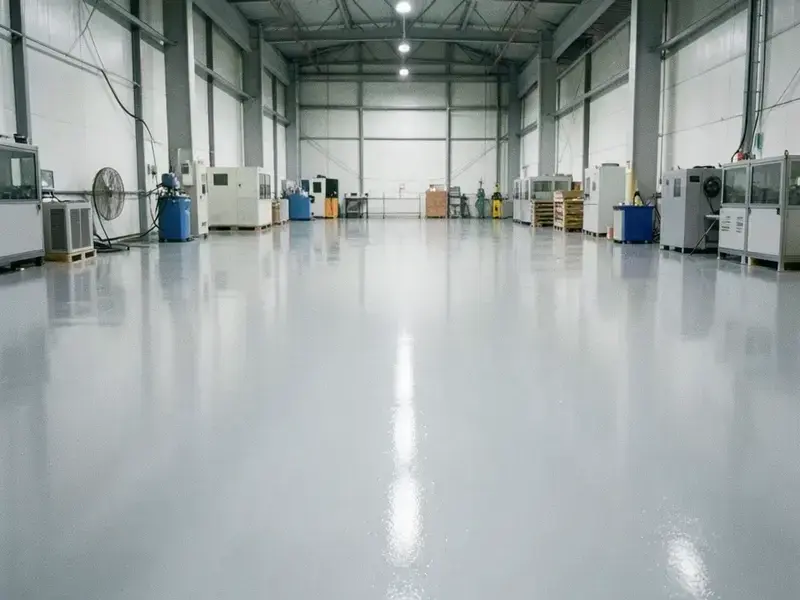 工場床 施工後