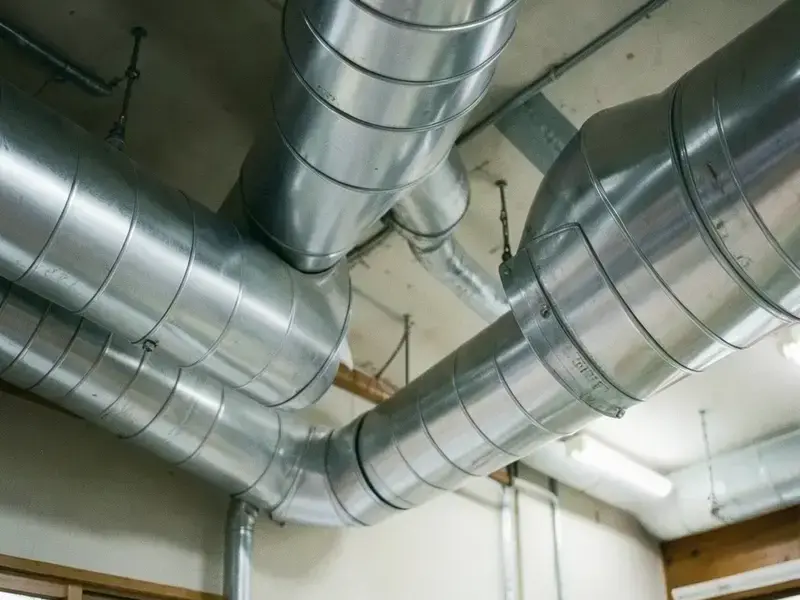 空調ダクト 施工後