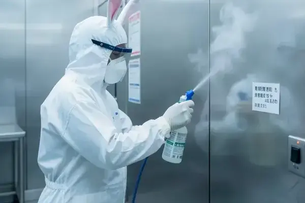 クリーンルーム消毒